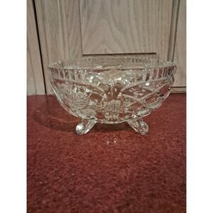 Vintage Lead Crystal Candy/nut Dish